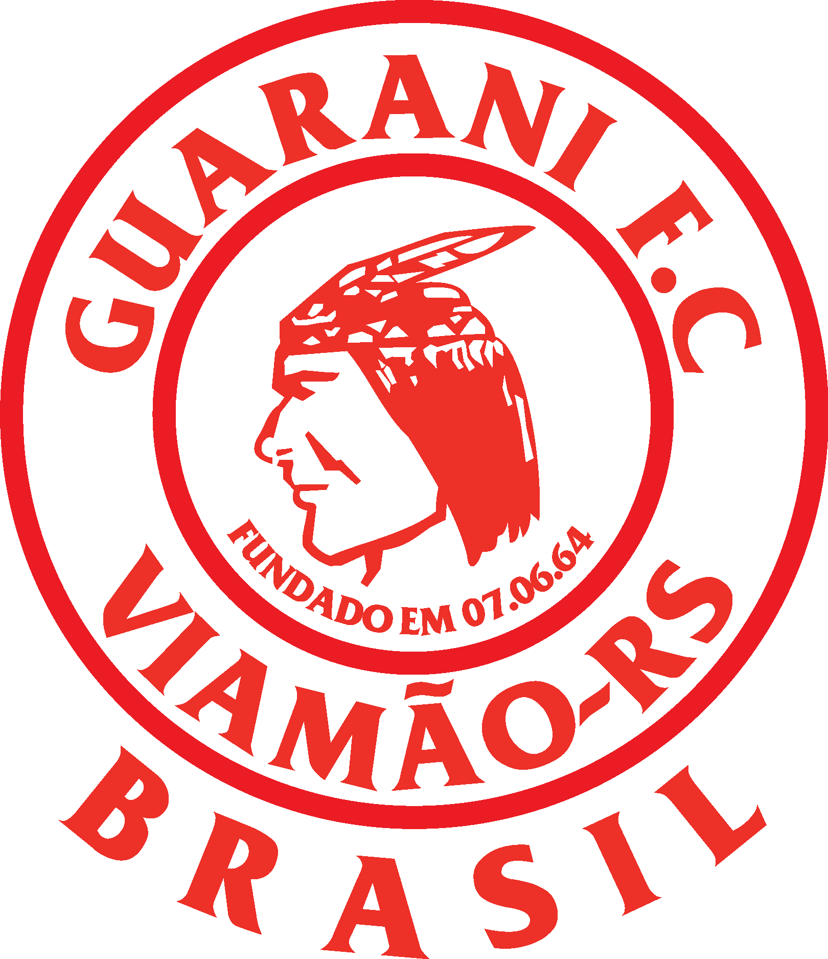 Guarani Futebol Clube De Viamao RS Logo Vector Logo